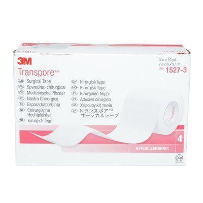 Transpore™ Surgical Tape, Plastic, Transparent-Medical Supplies-Birth Supplies Canada