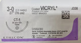 Vicryl Suture 3-0 (Met 2.0) | Sterile, Absorbable, Coated Braided Violet-Medical Devices-Birth Supplies Canada