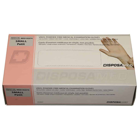 Vinyl Exam Gloves Powder-free-Medical Gloves-Birth Supplies Canada