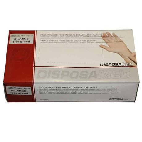 Vinyl Exam Gloves Powder-free-Medical Gloves-Birth Supplies Canada