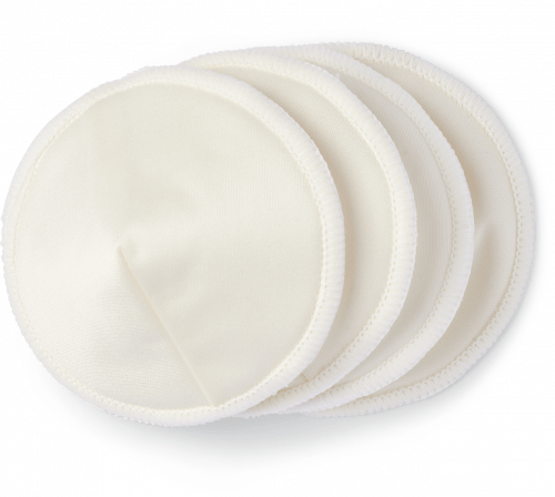 Washable Reusable Nursing Pads - Ameda Contoured Cotton Breast Pads-Breastfeeding-Birth Supplies Canada