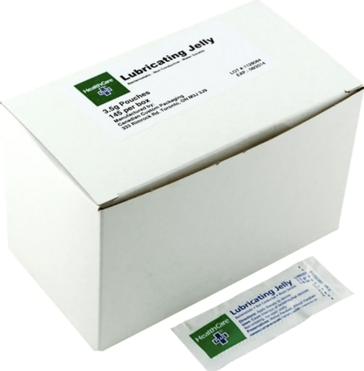 Water-Soluble Lubricant Jelly | Healthcare Plus-Vaginal Exam Supplies-Birth Supplies Canada