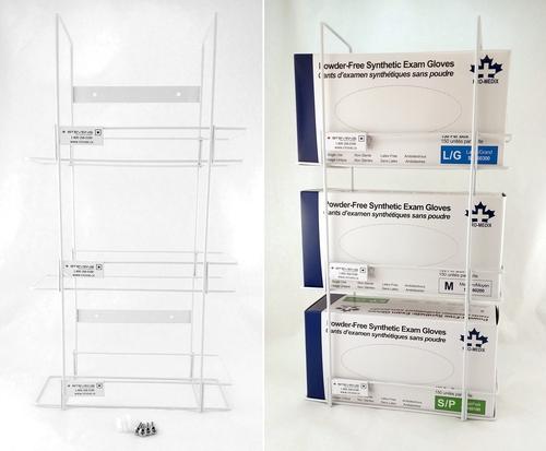 Wire Coated Glove Dispenser | Wall Mountable-Furniture-Birth Supplies Canada