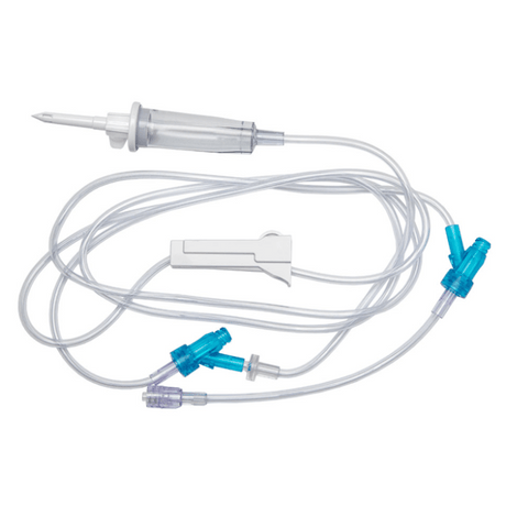 IV Gravity Admin Sets Needle-Free, 15drops/mL, 84" | Braun-IV Supplies-Birth Supplies Canada