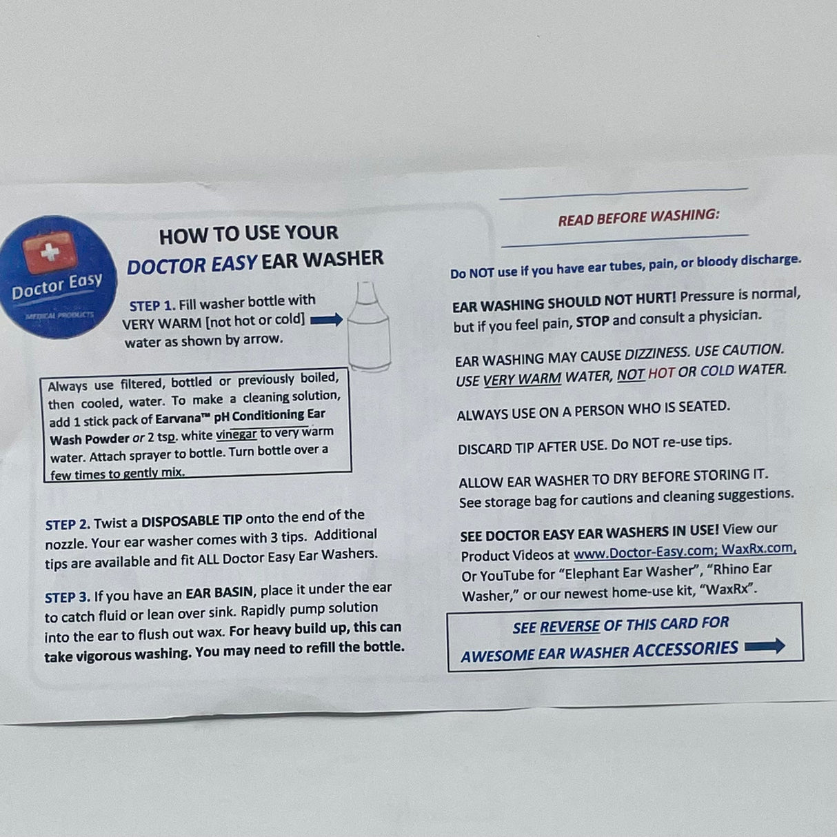 Elephant Earwasher | Gentle & Safe-Clinic Supplies-Birth Supplies Canada