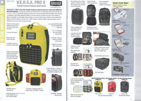 Meret V.E.R.S.A. Pro X Emergency Response Backpack-Bags & Storage-Birth Supplies Canada