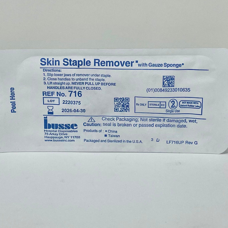 Skin Staple Removal Kit-Medical Supplies-Birth Supplies Canada