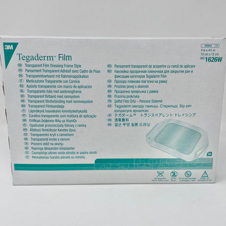 Tegaderm Transparent Film Dressing | 4" x 4 3/4"-Gauze & Bandages-Birth Supplies Canada