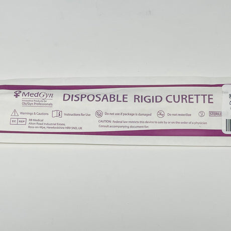 Vacuum Curettes - Rigid Curved, Disposable & Individually Packaged-Vaginal Exam Supplies-Birth Supplies Canada